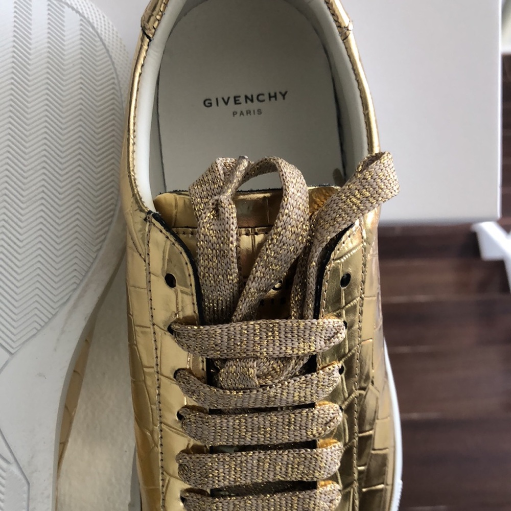 Givenchy Gold Sneakers - Picture 3 of 7